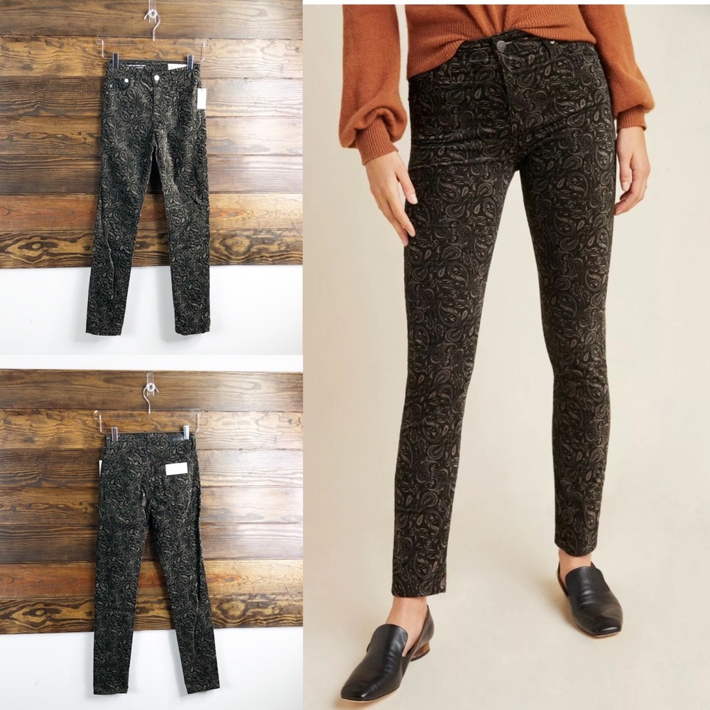 AG Adriano Goldschmied Jeans Steve Ankle Paisley